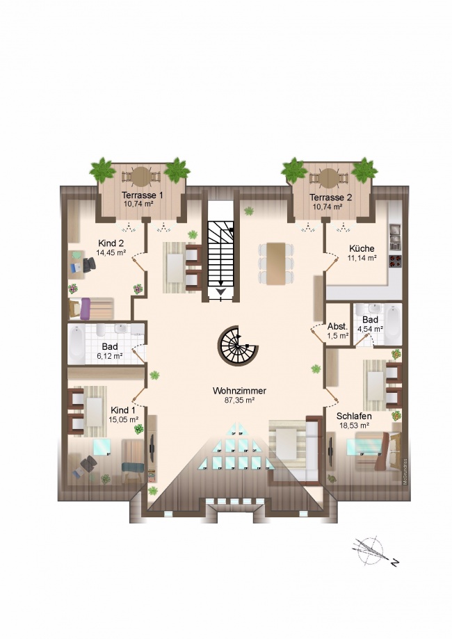 Grundriss Wohnung Dresden / Laubegast