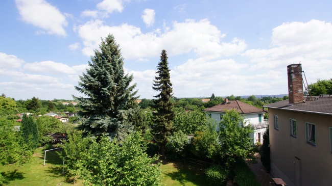 Blick vom Dachboden Einfamilienhaus Dresden / Strehlen