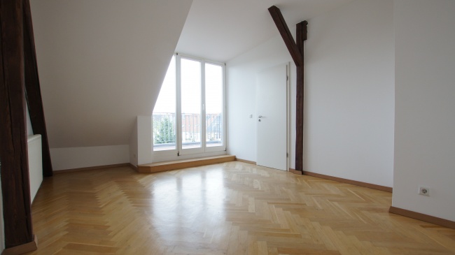 M�gliches Schlafzimmer Wohnung Dresden / Laubegast
