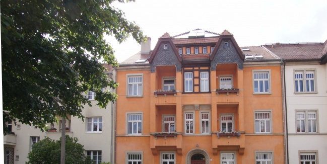 Au�enansicht Wohnung Dresden / Laubegast