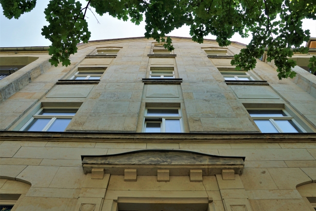 Frontansicht Wohnung Dresden / Strehlen