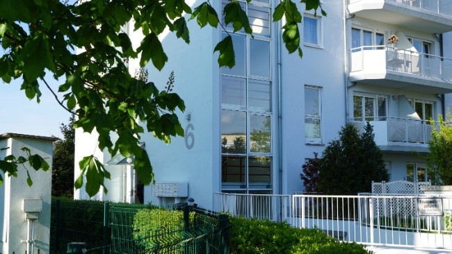 Au�enaufnahme Dresden - Mickten Wohnung Fahrstuhl - S�dbalkon - Tageslichtbad - Stellplatz -Bezugsfreie 2 Zimmerwohnung in Dresden Mickten