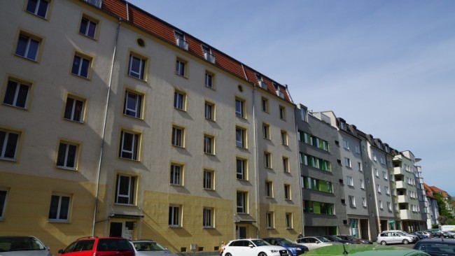 Au�enansicht Dachgeschosswohnung Dresden