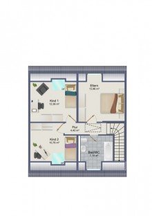 Dachgeschoss RE/MAX **H�bsches Reihenmittelhaus f�r Familien**Top gepflegt**sofort einzugsbereit++
