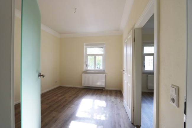 Wohnzimmer Erdgeschosswohnung Dresden
