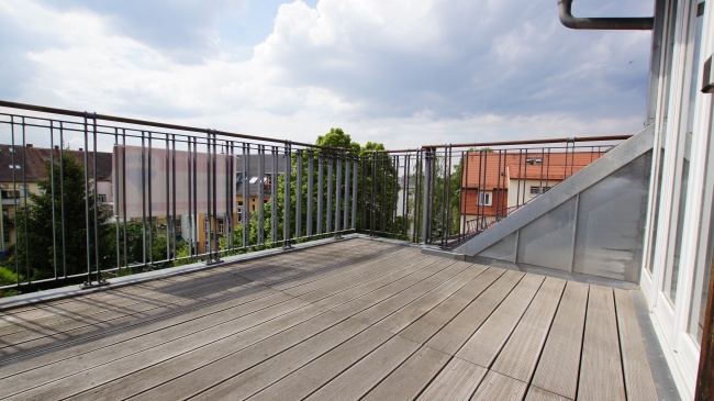 Dachterrasse Wohnung Dresden / Laubegast